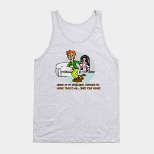 "Real" Friends Leave Tracks Tank Top